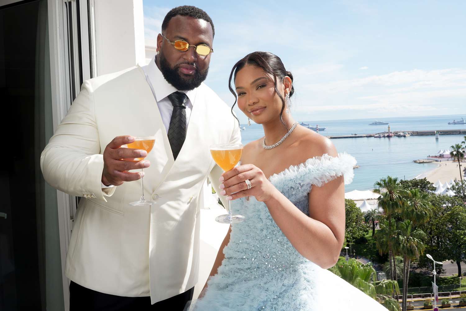 Remy Martin x Cannes_Chanel Iman (2) Davon Godchaux