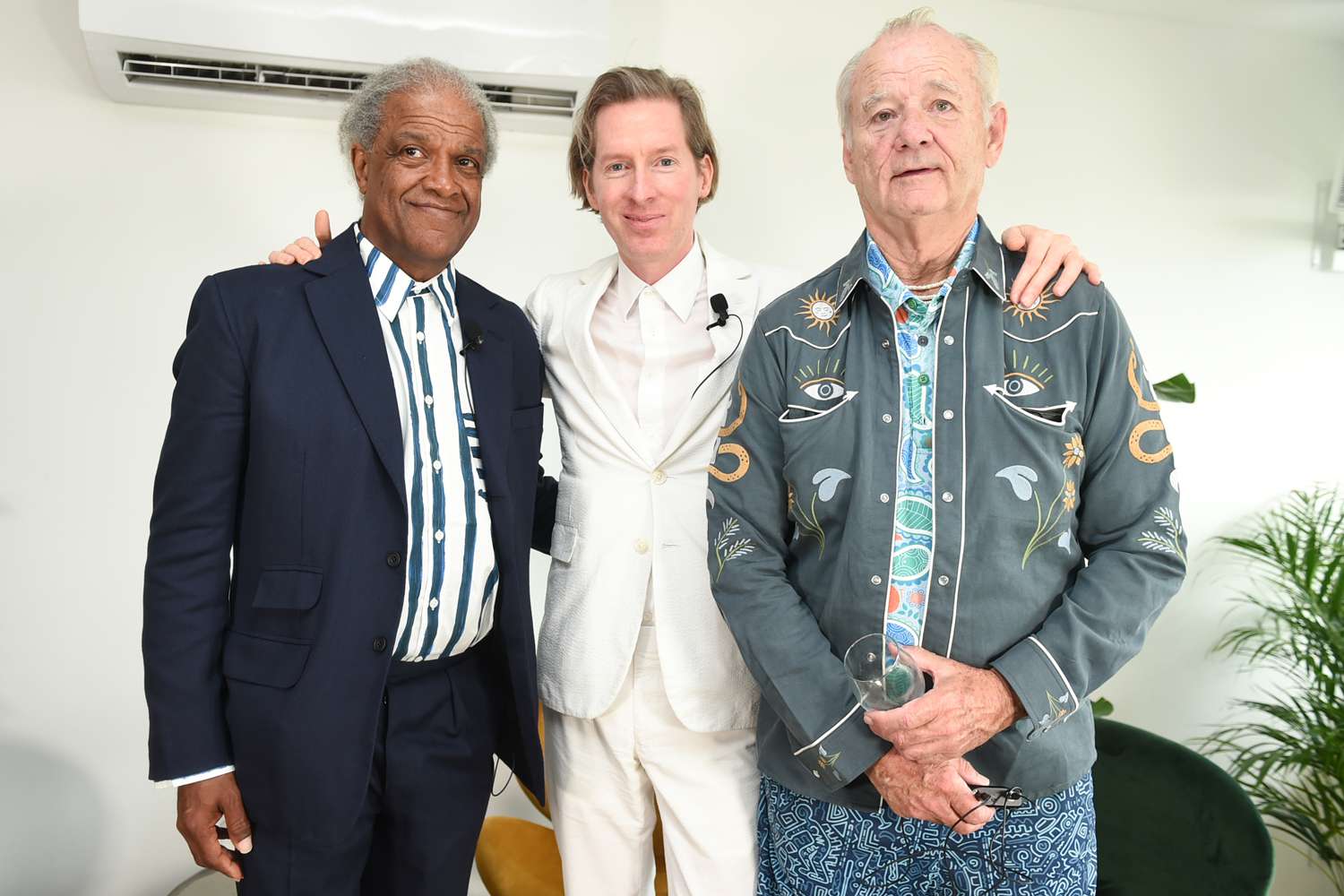 Elvis Mitchell, Wes Anderson and Bill Murray in conversation with Elvis Mitchell during the The 