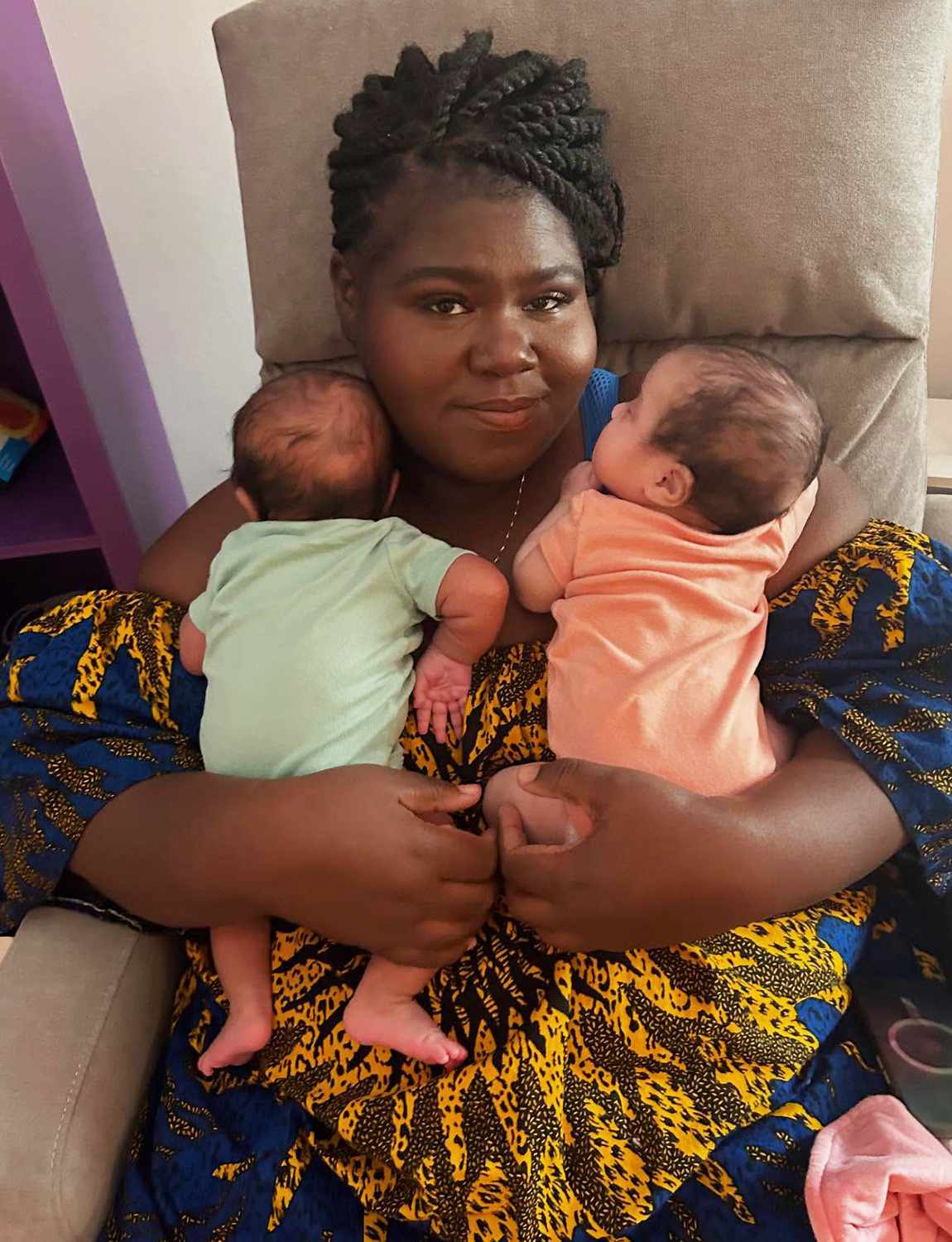 Brandon Frankel posts birthday tribute for wife Gabourey Sidibe with kids