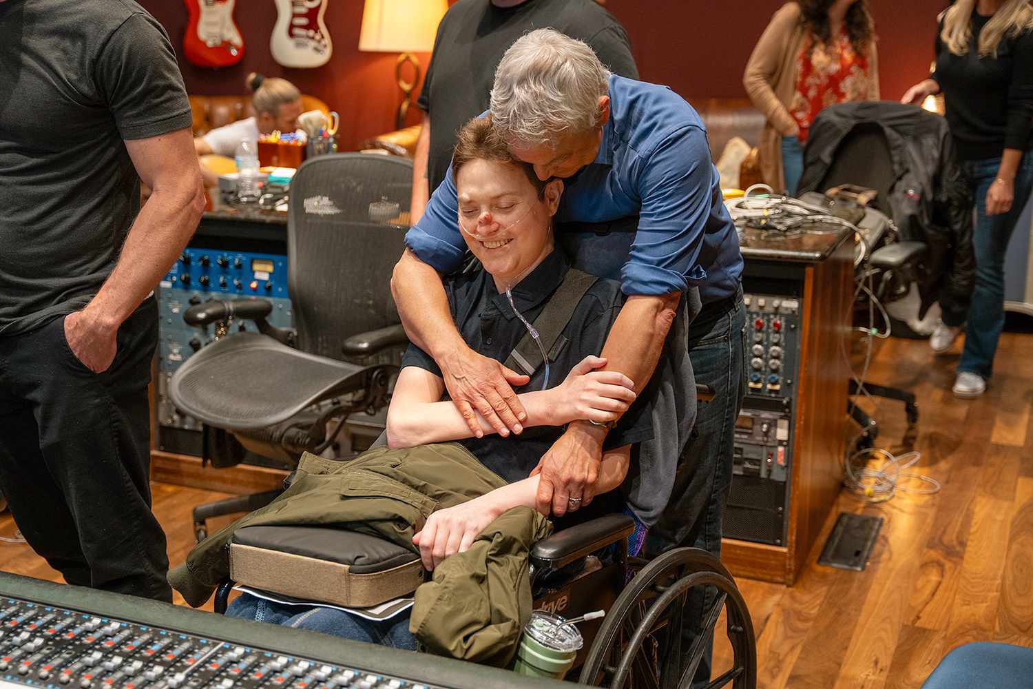 Gary and Mac Sinise on November 10, 2023