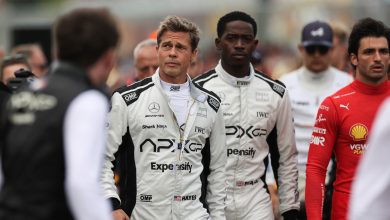 Brad Pitt and Damson Idris, stars of the upcoming Formula One based movie,