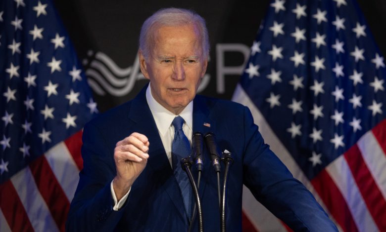 Former president Joe Biden.