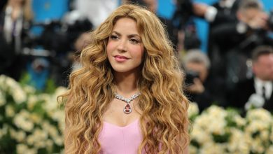 NEW YORK, NEW YORK - MAY 05: Shakira attends the 2025 Met Gala Celebrating
