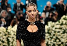 Sydney Sweeney attends the 2025 Met Gala Celebrating Superfine: Tailoring Black Style at Metropolitan Museum of Art on May 05, 2025 in New York City.