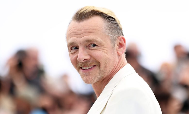 Simon Pegg attends the Mission Impossible - The Final Reckoning photocall at the 78th annual Cannes Film Festival at Palais des Festivals on May 14, 2025 in Cannes, France.