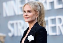 Nicole Kidman attends the Los Angeles premiere of Hulu