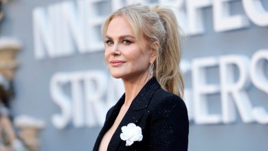 Nicole Kidman attends the Los Angeles premiere of Hulu