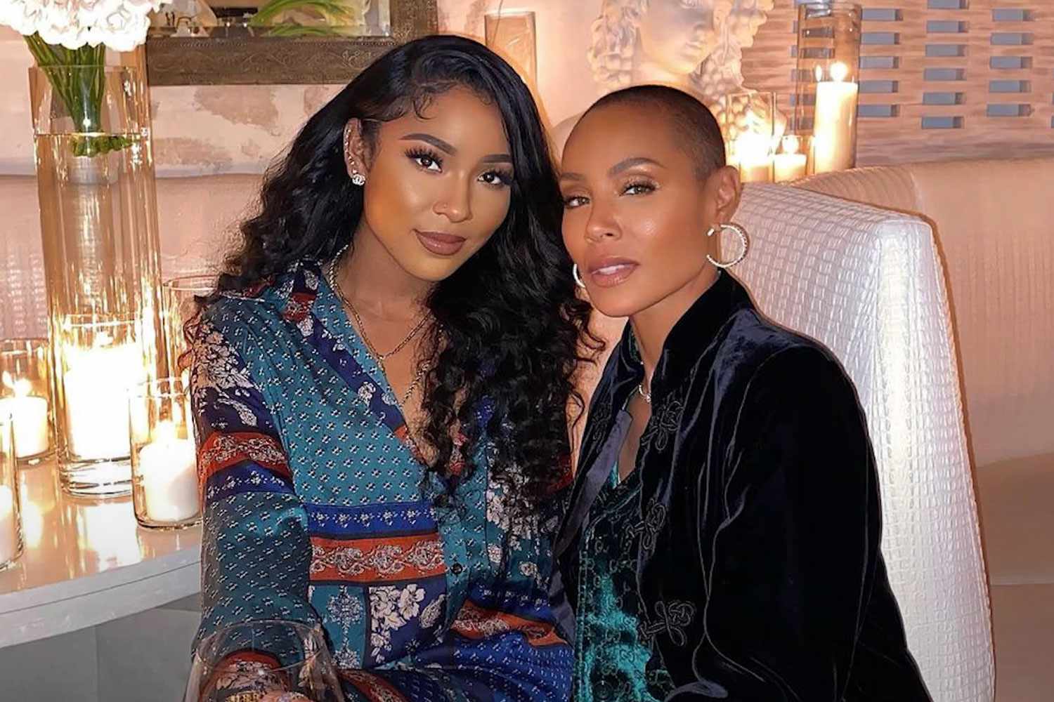 Jade Pinkett and Jada Pinkett Smith