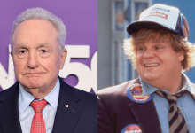 Lorne Michaels; Chris Farley in 1996