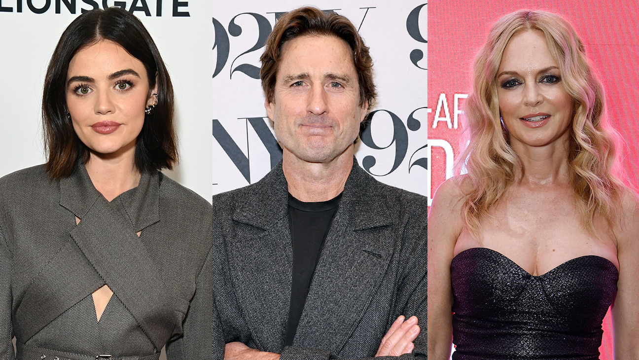 Lucy Hale, Luke Wilson and Heather Graham