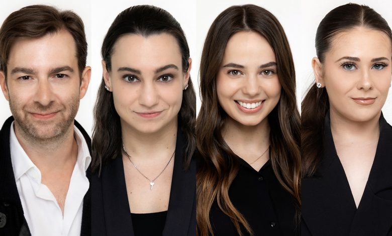 Mike Liotta, Rachel Hosseini, Grace Topalian, Emily Baird