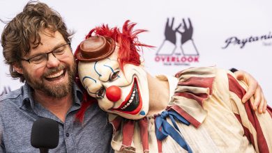 Eli Craig and Clown in a Cornfield