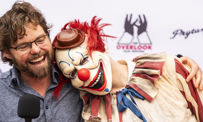 Eli Craig and Clown in a Cornfield