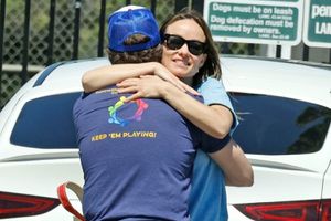 Olivia Wilde and Jason Sudeikis look like they have put their messy split behind them as they reunite in Los Angeles. Olivia gave Jason a big hug as they met up at a park where their kids were playing. The exes spent a few minutes talking alone and catching up before going their separate ways.