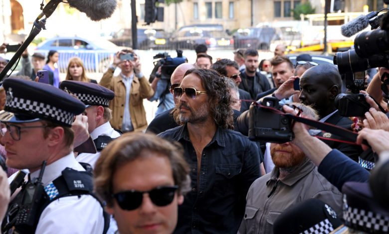 Russell Brand Granted Bail at First London Court Hearing on Rape, Sexual Assault Charges