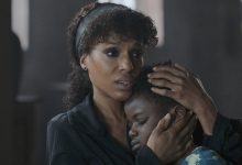 Kerry Washington as Syrah and Jahleel Kamera as Ky in Shadow Force.