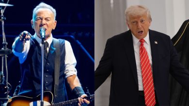 Bruce Springsteen and Donald Trump.