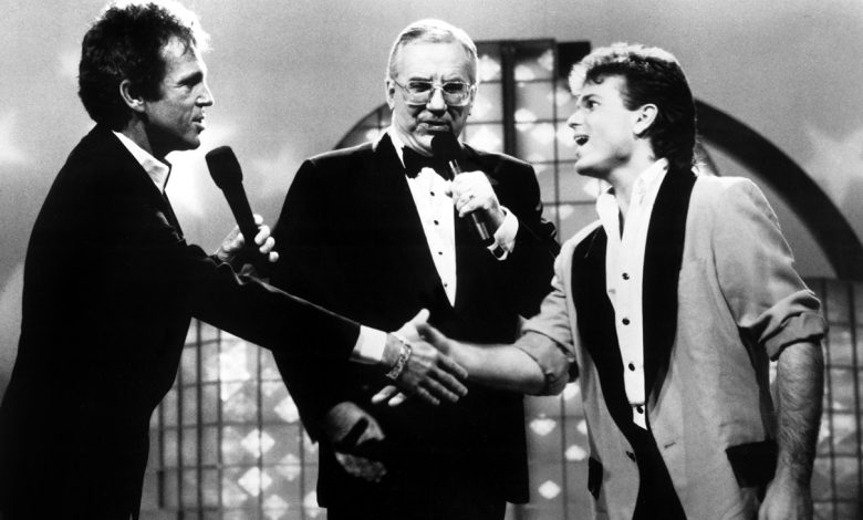 Star Search, Bobby Vinton, Ed McMahon, Sam Harris (1st Grand Prize Winner, 1984), 1983-95?