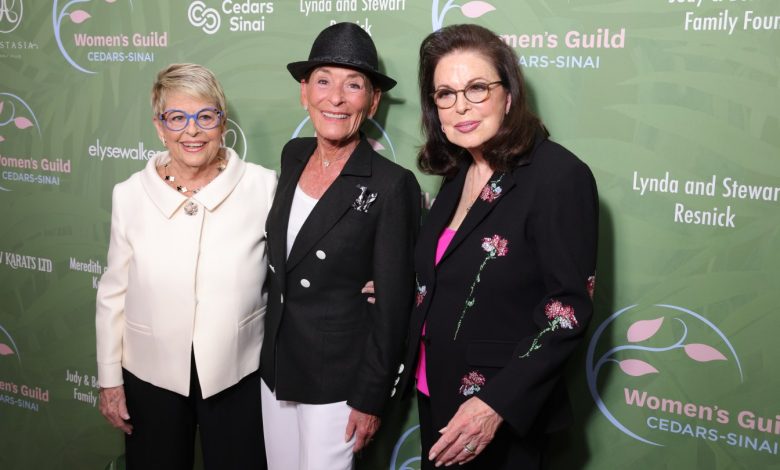 Toni Howard, Judge Judy Sheindlin and Wendy Howard Goldberg attend the Women