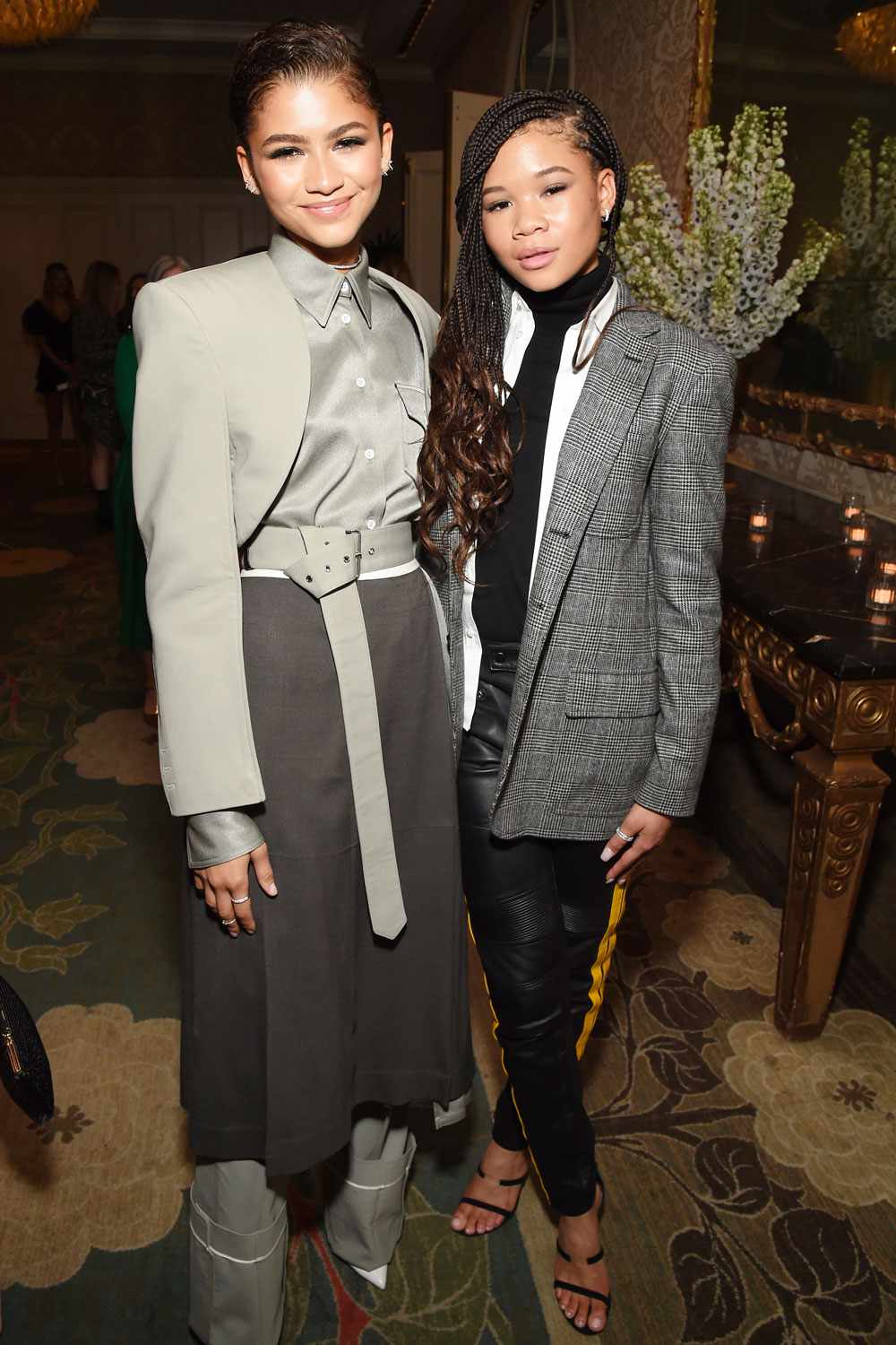 Zendaya and Storm Reid attend ELLE's 26th Annual Women In Hollywood Celebration 
