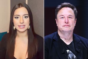 Ashley St. Clair and Elon Musk