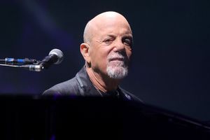 LAS VEGAS, NEVADA - NOVEMBER 09: Billy Joel performs at Allegiant Stadium on November 09, 2024 in Las Vegas, Nevada.