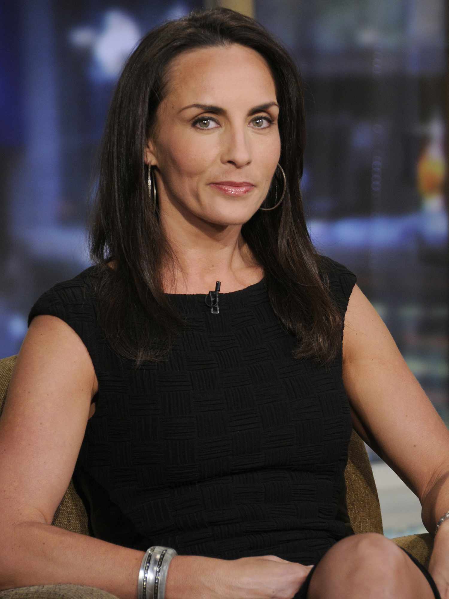 Deanna Favre on 'Good Morning America' on October 21, 2010.