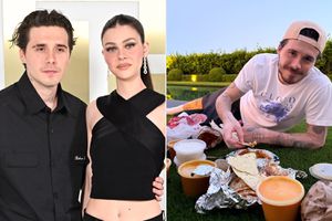 Brooklyn Beckham and Nicola Peltz attend the Balmain Womenswear Spring-Summer 2025 show ; Nicola Peltz shares new photos with Brooklyn amid Rumors of Family