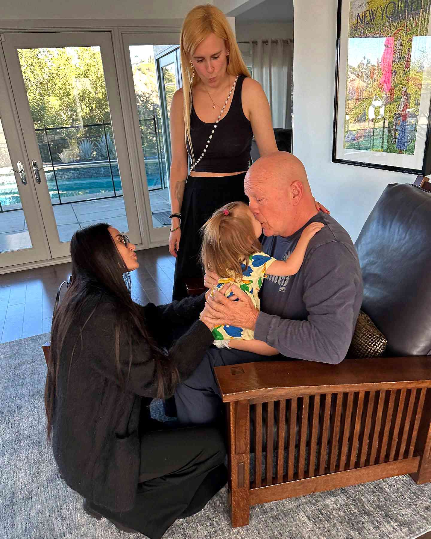 bruce willis cuddles lou in sweet photo