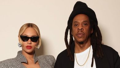Beyoncé and Jay-Z go for contrasting outfits as they make a date night out of family's celebratory event on tour