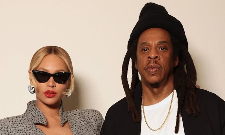 Beyoncé and Jay-Z go for contrasting outfits as they make a date night out of family's celebratory event on tour