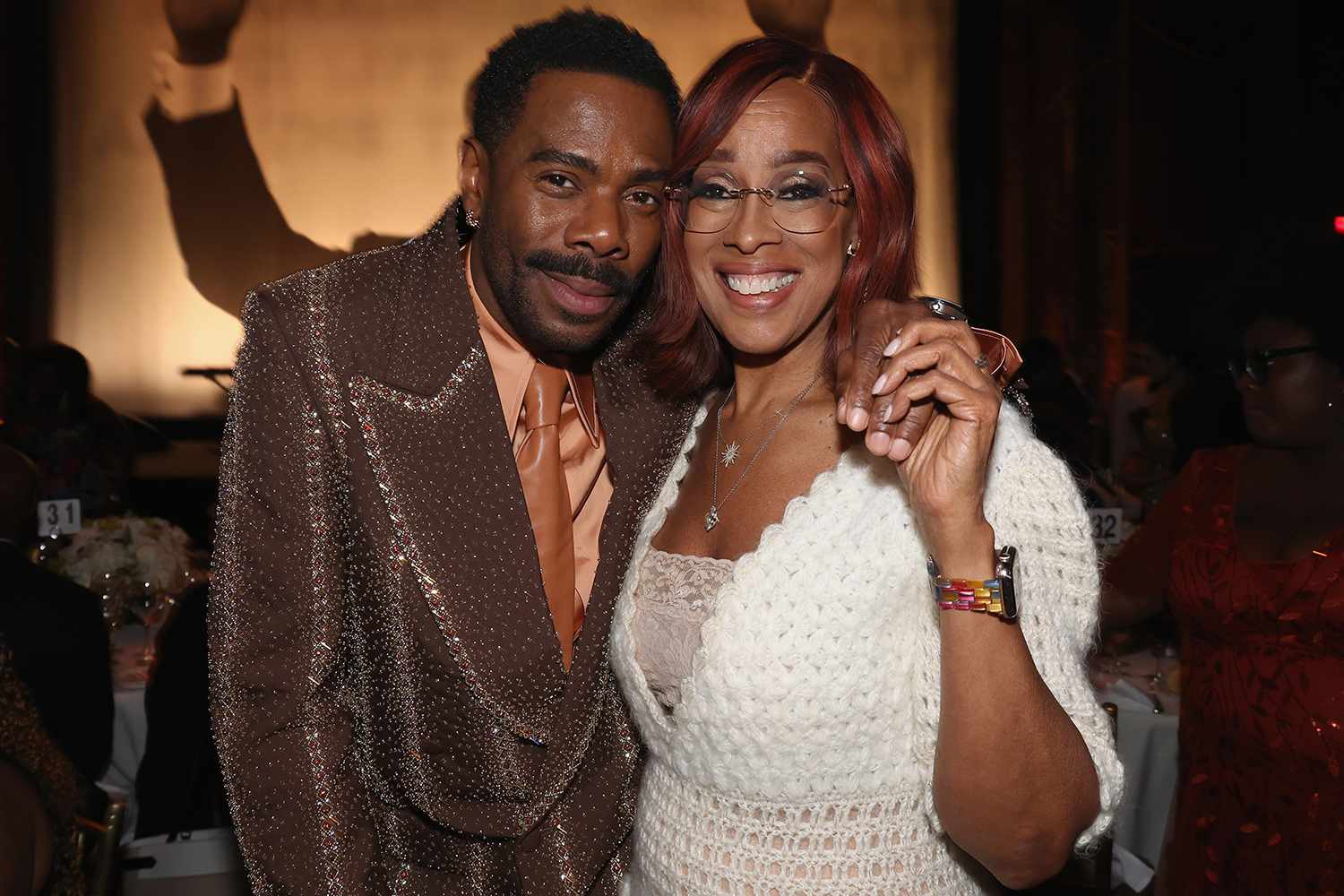 Colman Domingo and Gayle King attend the 2025 Gordon Parks Foundation Gala
