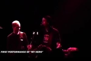 What Drives Us - Dave Grohl First Performance of 'My Hero'