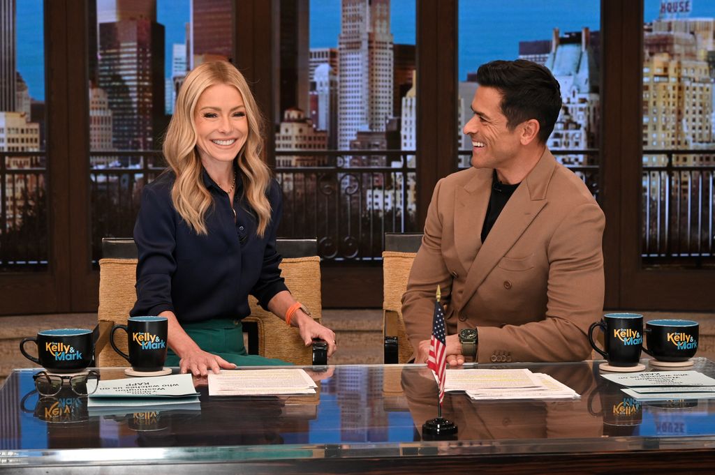 Kelly Ripa and Mark Consuelos co-host "Live with Kelly and Mark"