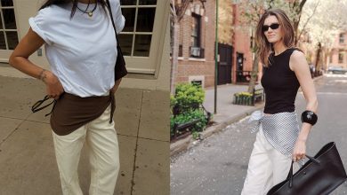 The Offbeat Styling Trick That Makes T-Shirts and Tanks Look So Elegant