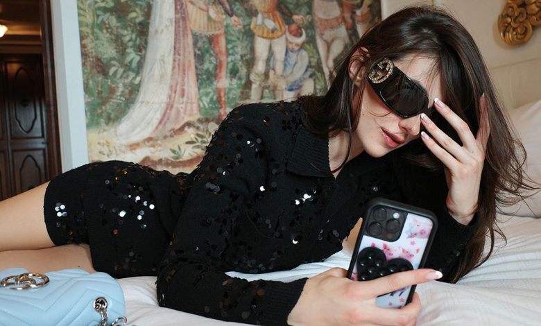 Devon Lee Carlson attending the Gucci Cruise 2026 runway show