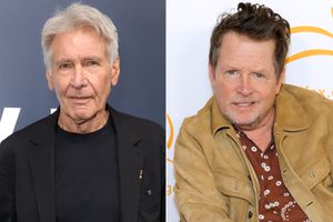 Harrison Ford at Apple TV+'s "Shrinking" Emmy FYC House special event; Michael J. Fox attends "A Country Thing Happened On The Way To Cure Parkinson's" 