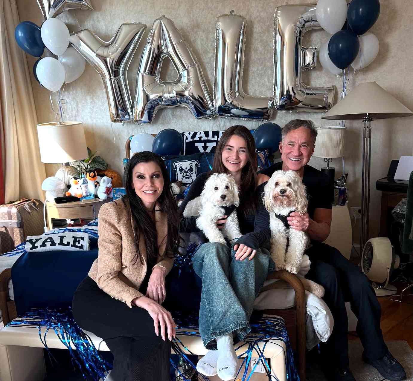 Terry and Heather Dubrow with daughter Katarina