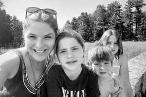 Jenna Bush Hager with her children