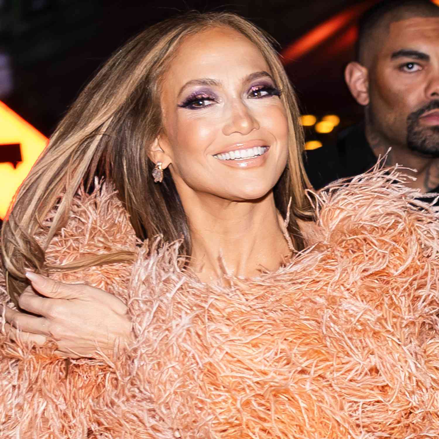 Jennifer Lopez is seen in Midtown on May 19, 2025 in New York City