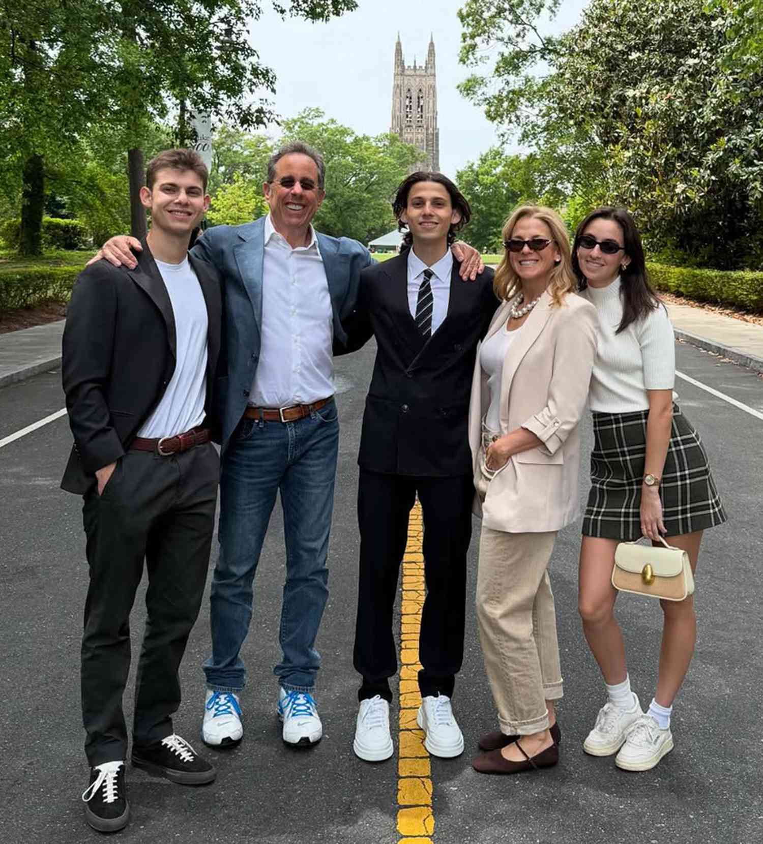 Seinfeld's son Julian's graduation