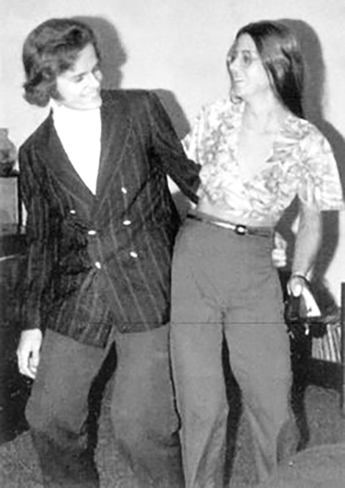 Kelsey Grammer with sister Karen. 1973 Ft. Lauderdale