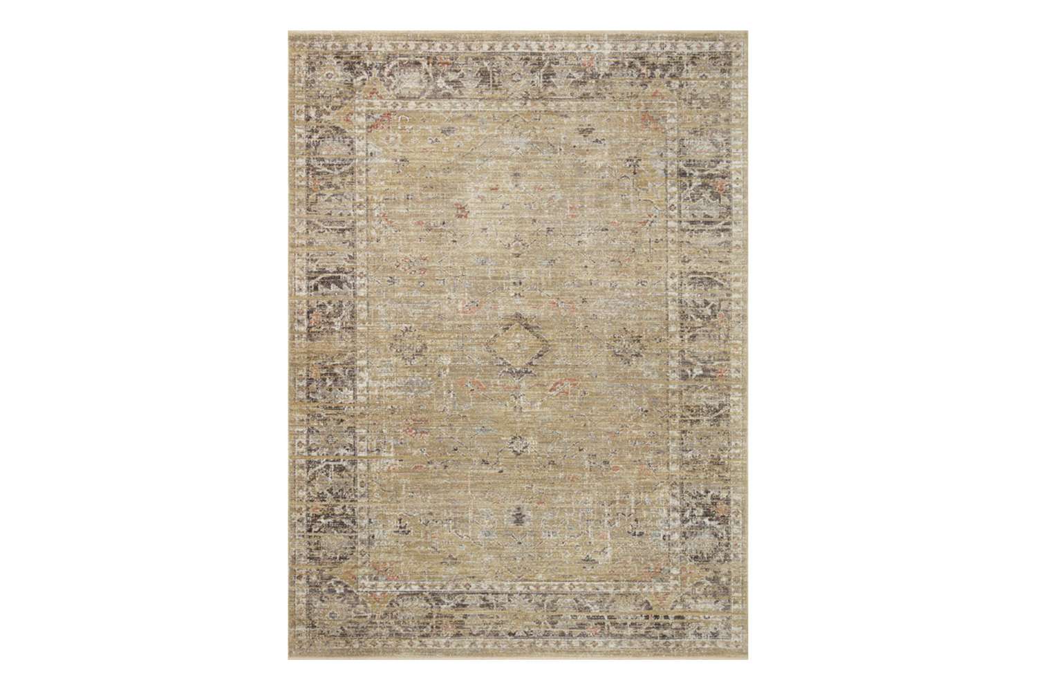 Magnolia Home By Joanna Gaines X Loloi Millie Gold / Charcoal Area Rug