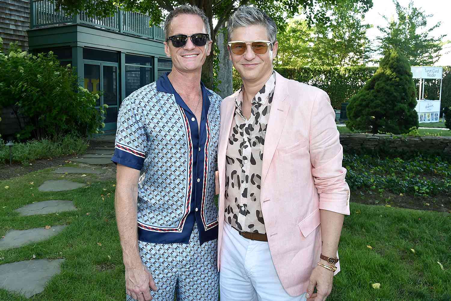 Neil Patrick Harris and David Burtka attend Midsummer Night Drinks, At the Home Of David Burtka & Neil Patrick Harris at David Burtka & Neil Patrick Harris Residence