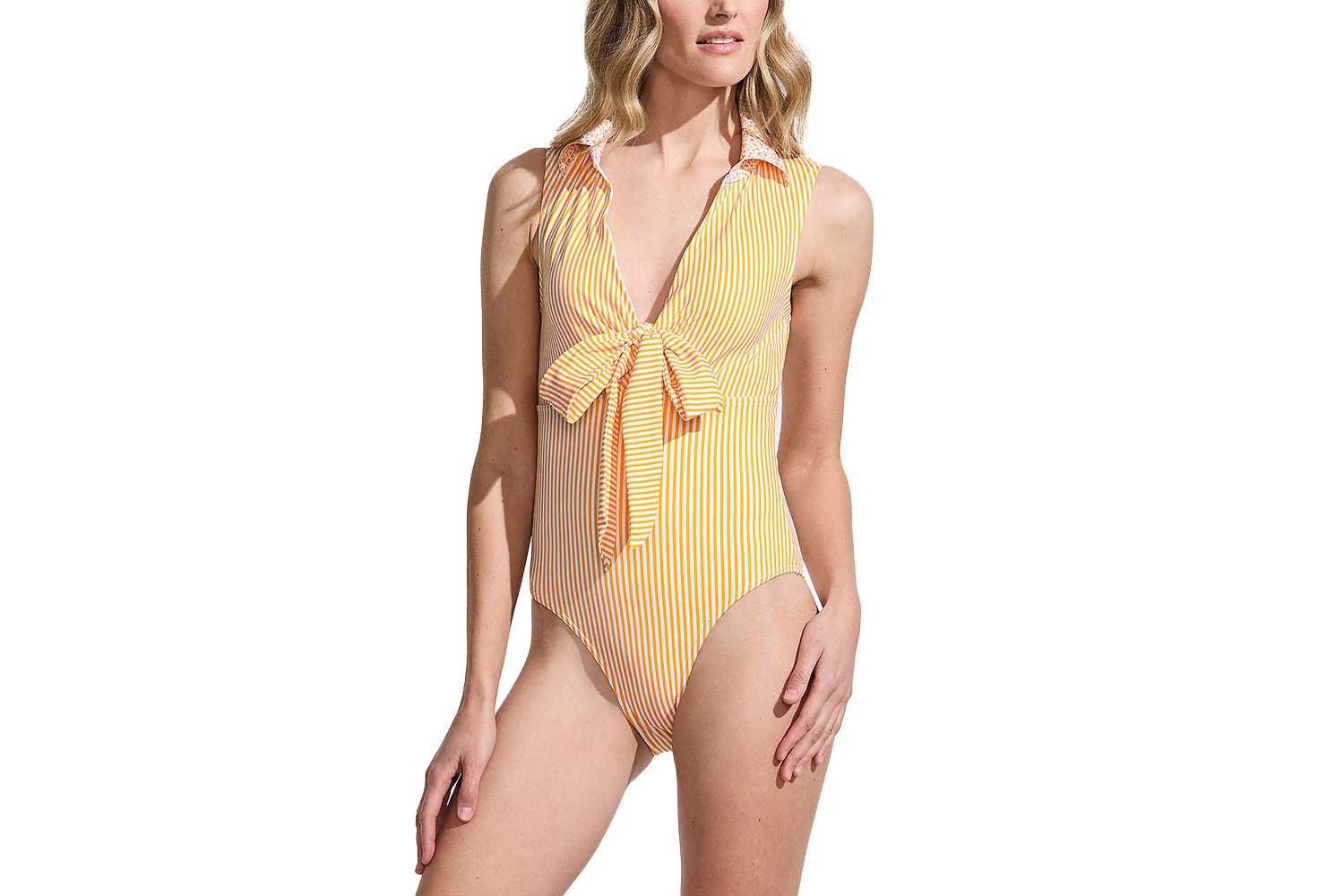 Polo High Leg One Piece Swimsuit