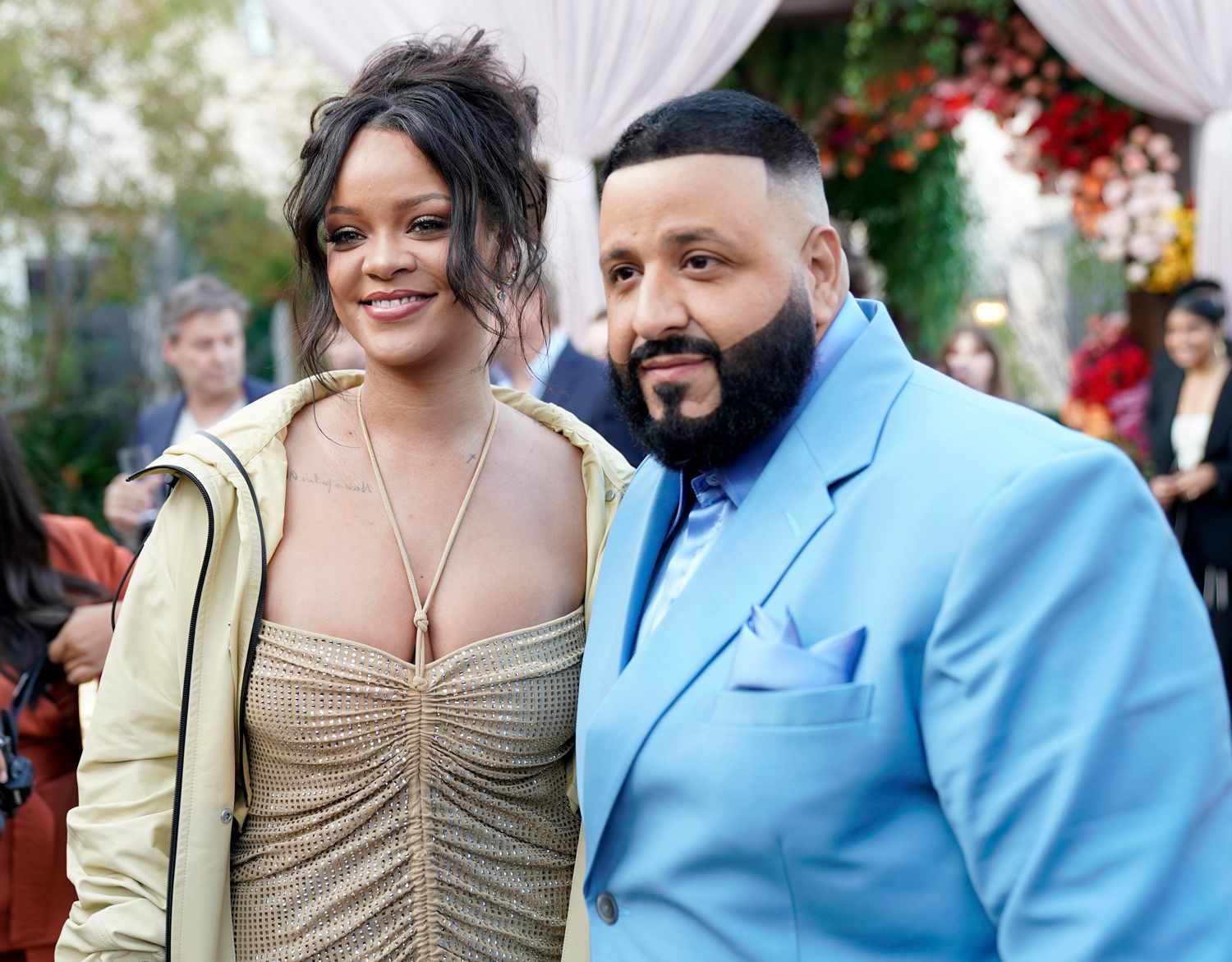 Rihanna and DJ Khaled attend 2020 Roc Nation THE BRUNCH on January 25, 2020 in Los Angeles, California.