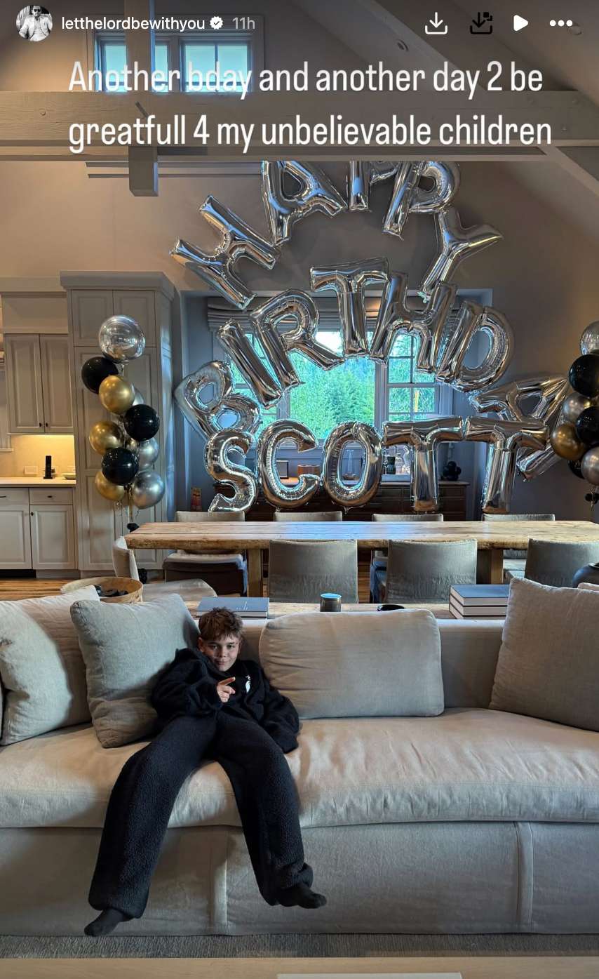 Scott Disick Is Grateful for His Kids as He Celebrates Birthday