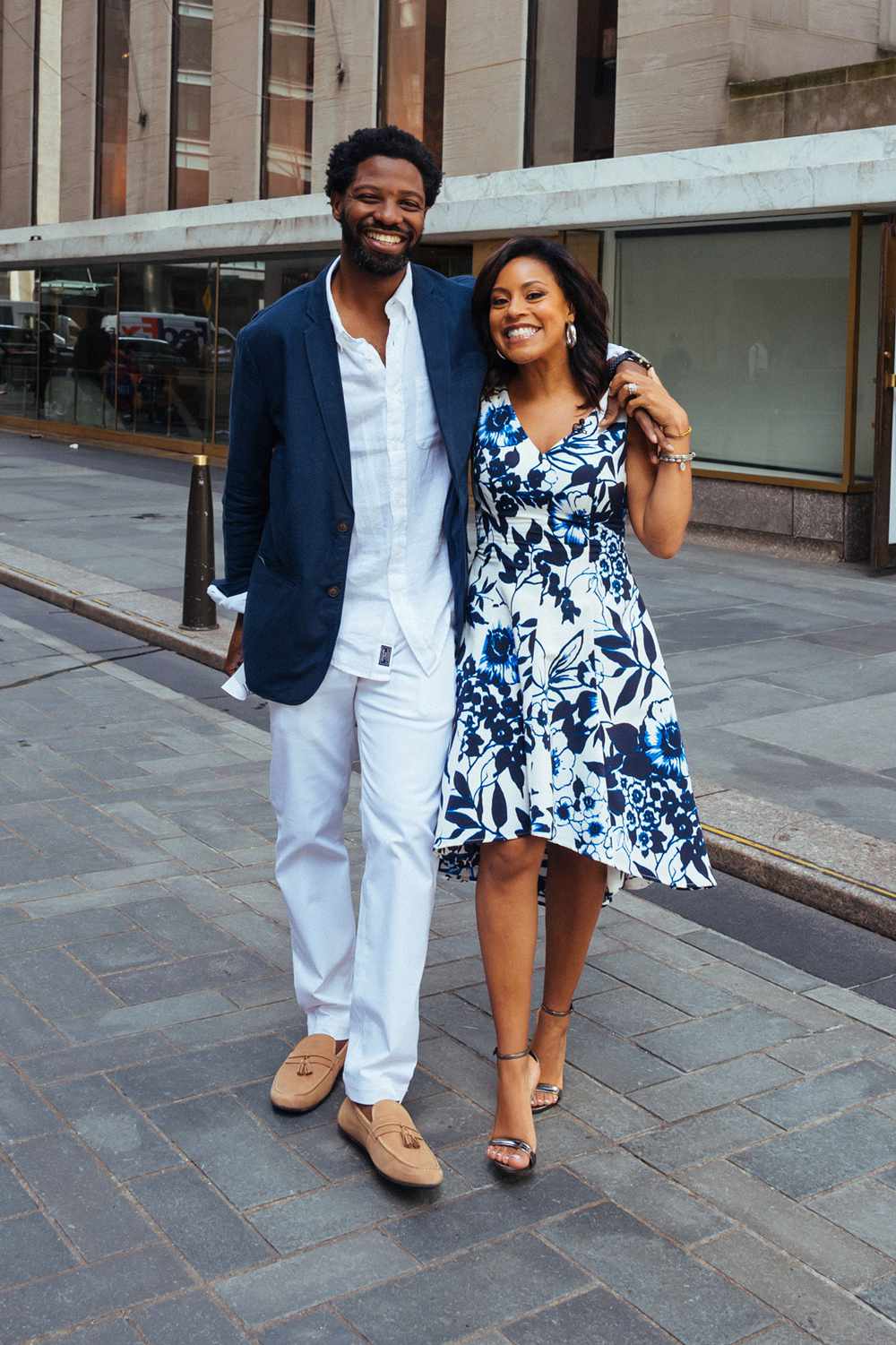Sheinelle Jones and Uche Ojeh on June 14, 2019.