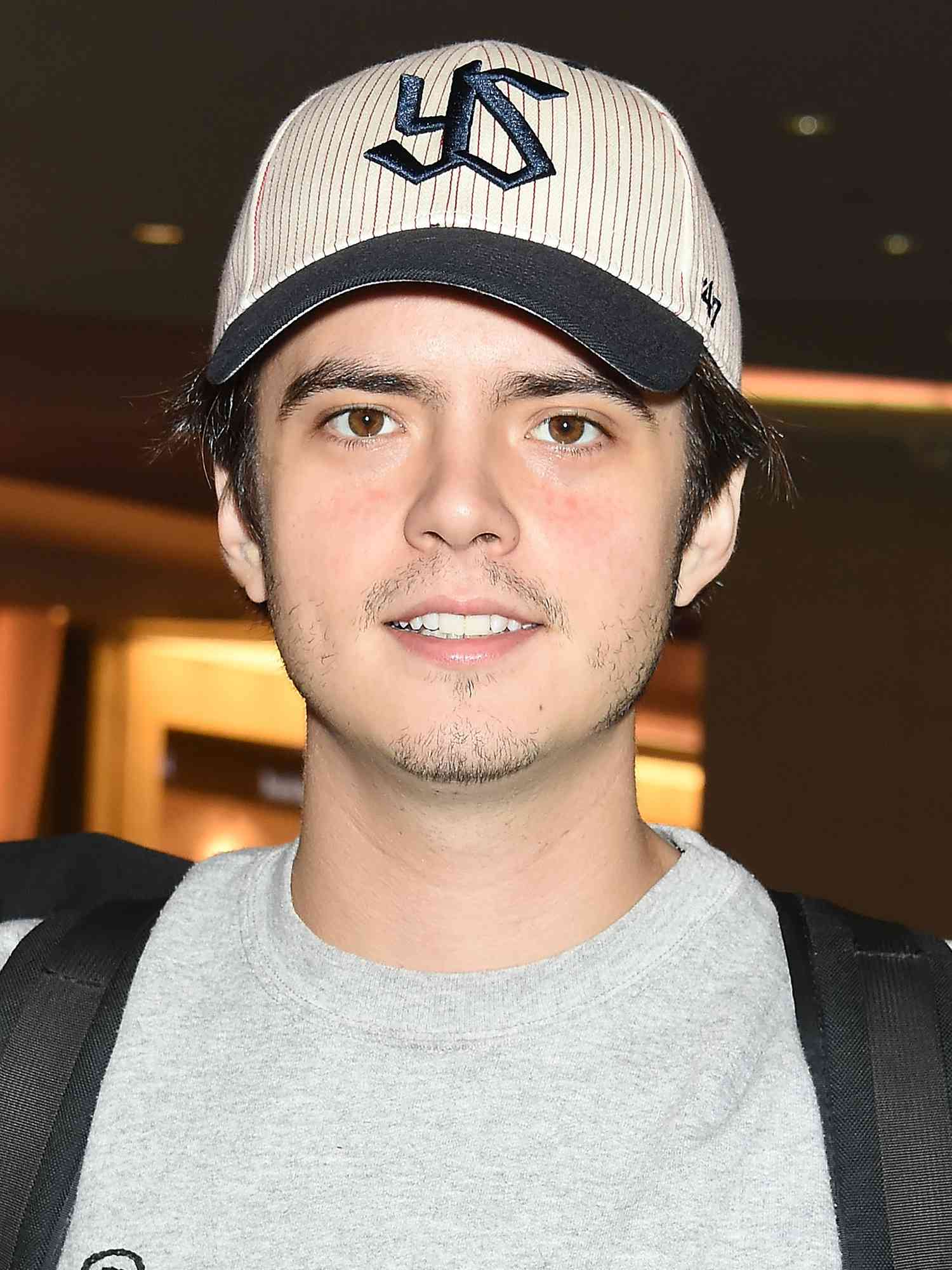 Miles Robbins is seen upon arrival at Haneda Airport on May 31, 2018 in Tokyo, Japan