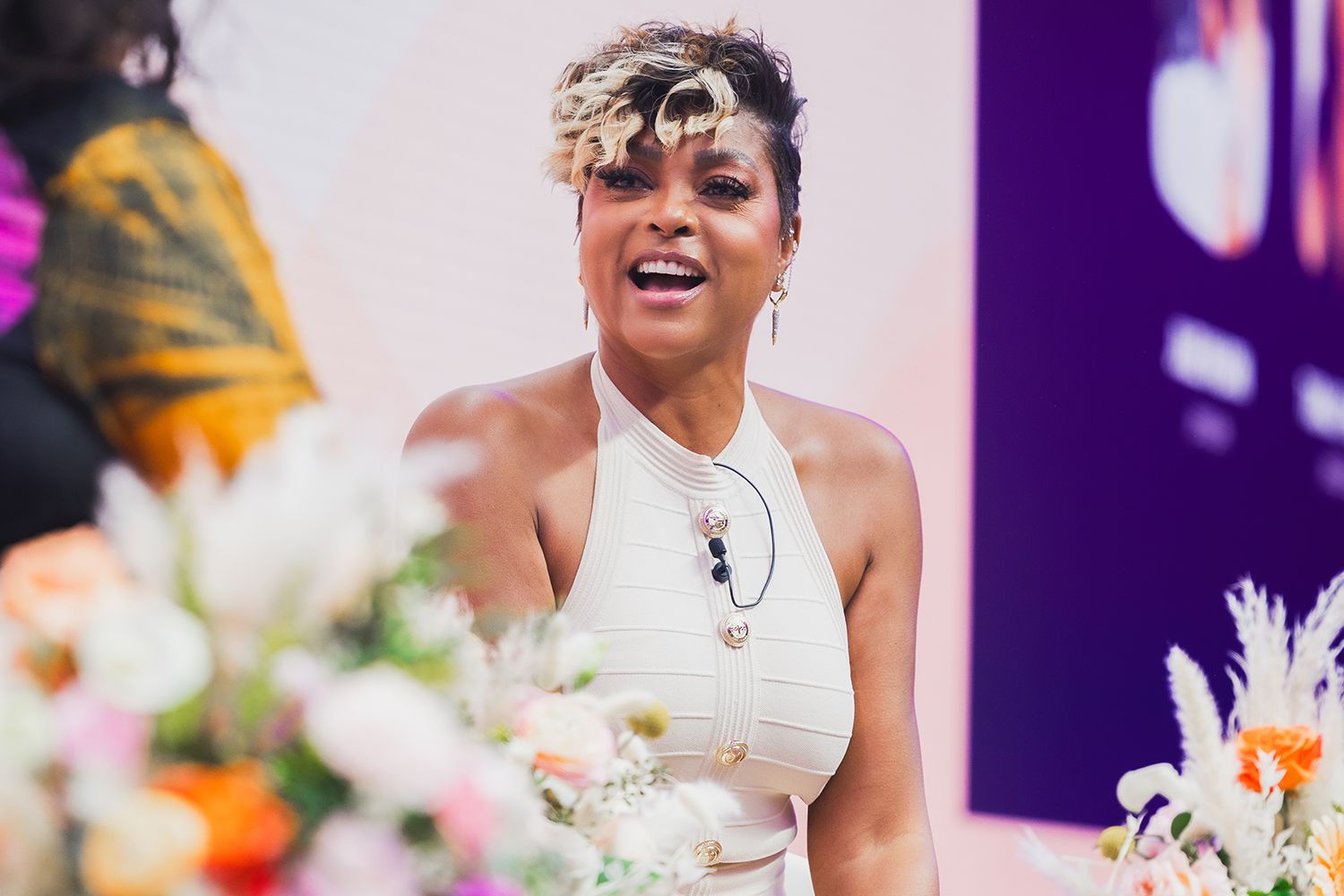 Taraji P. Henson attends the BBR Beauty Summit in New York 